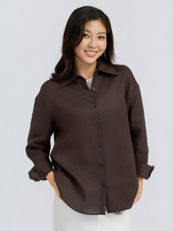 COUPLETX｜Shirt Nữ Relax Linen
