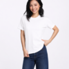 COUPLETX｜Tee Nữ Cổ Tròn Slim Basic