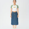 COUPLETX｜Top Kiểu Nữ Croptop Raglan Phối Màu
