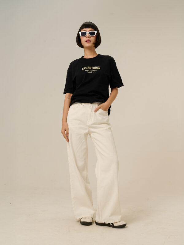 COUPLETX｜Trousers Nữ Culotte Kaki Basic