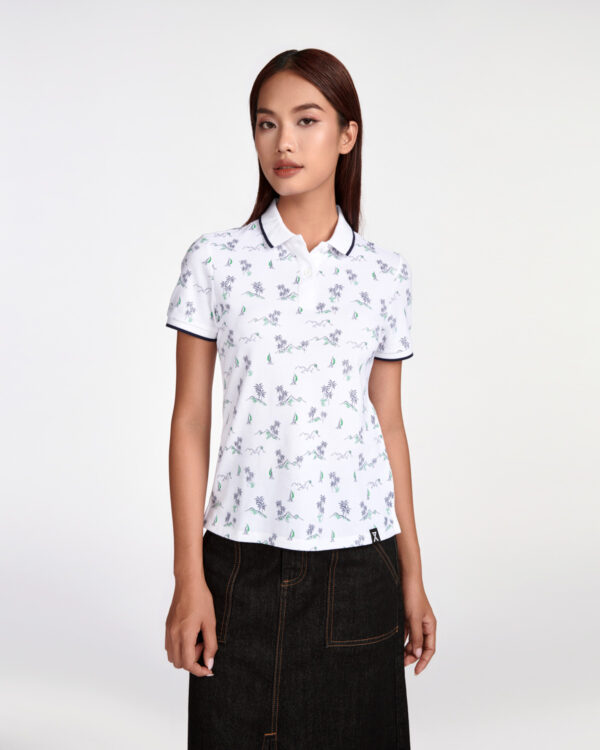 COUPLETX｜Tee Polo Nữ Pattern Summer