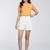 COUPLETX｜Shorts Nữ Kaki Wash Tưa Lai