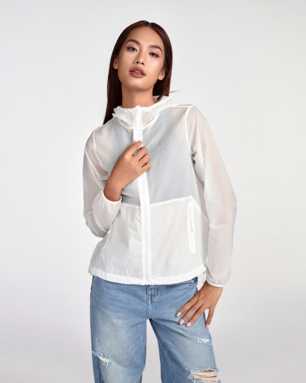 COUPLETX｜Jacket Nữ Dù Mỏng Regular Fit Pocketable Ultralight