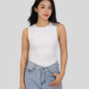 COUPLETX｜Tee Nữ Tanktop Boxy Double Face
