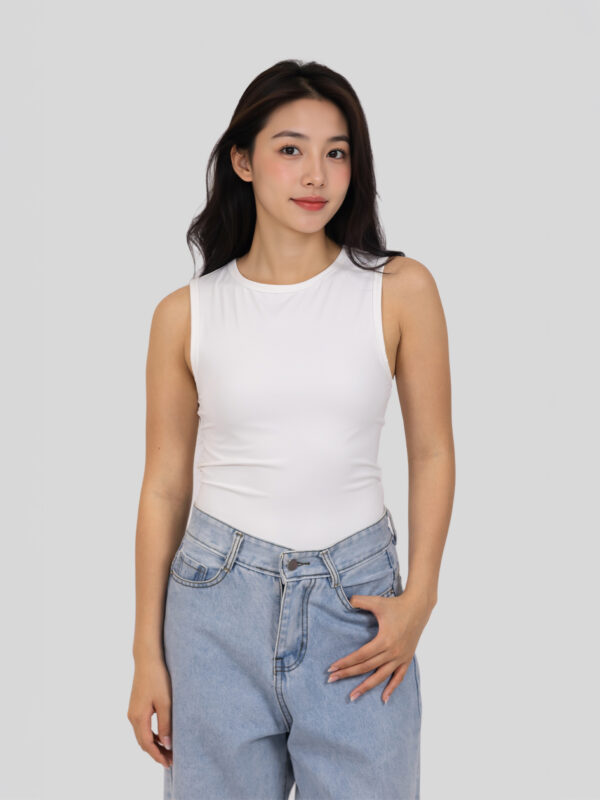 COUPLETX｜Tee Nữ Tanktop Boxy Double Face