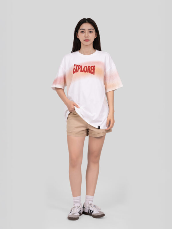 COUPLETX｜Tee Nữ Graphic Ombre Explorer