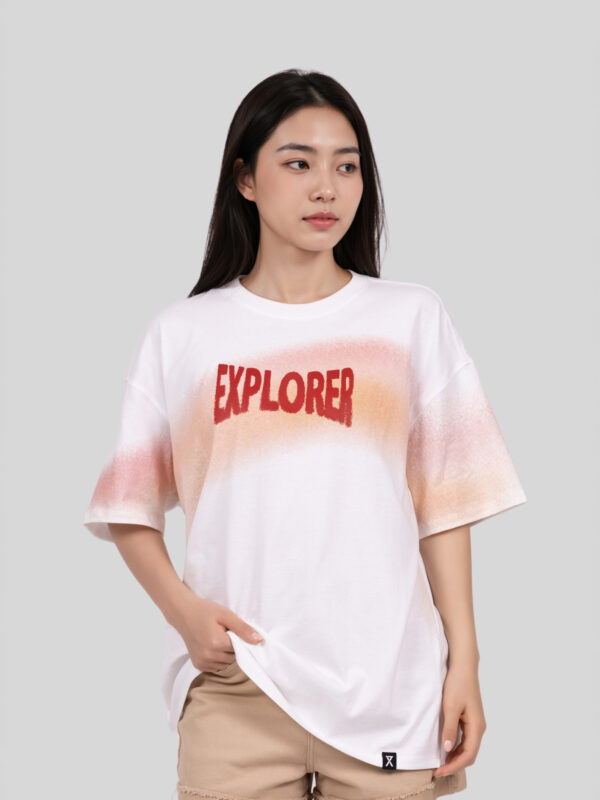 COUPLETX｜Tee Nữ Graphic Ombre Explorer