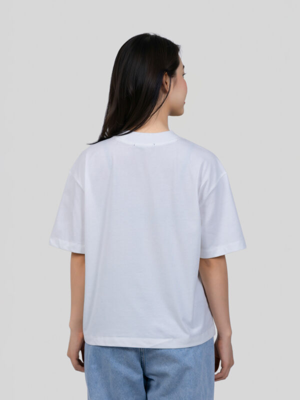 COUPLETX｜Tee Nữ Relax Boxy Typo Good Vibes
