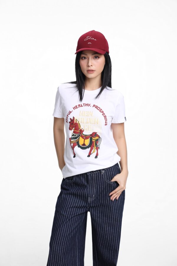 COUPLETX｜Tee Nữ Mã Đáo Khai Xuân