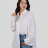 COUPLETX｜Shirt Nữ Oversize Cutout Longsleeve CTX
