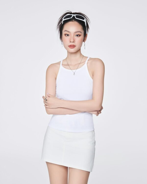 COUPLETX｜Tee Nữ Camisole Women 2 Dây Lai Bầu