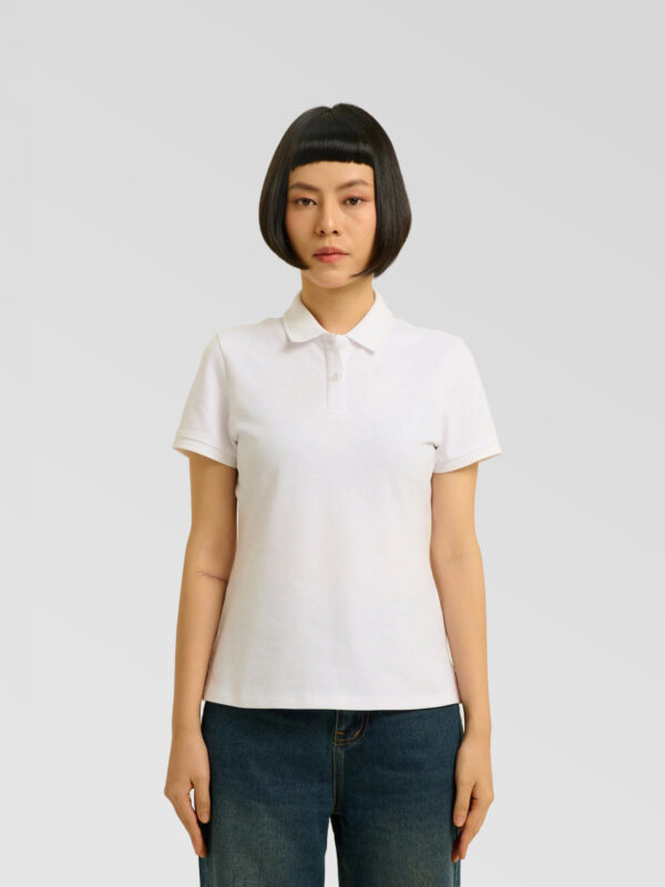 COUPLETX｜Polo Nữ Basic Thêu Logo CTX