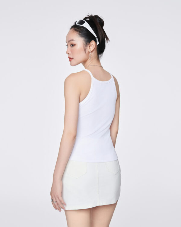 COUPLETX｜Tee Nữ Camisole Women 2 Dây Lai Bầu