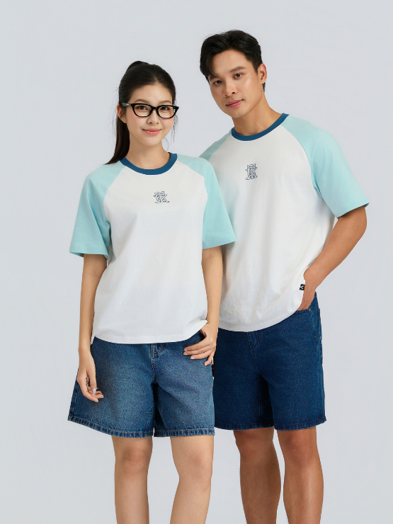 COUPLETX｜Tee Nữ Raglan CTX