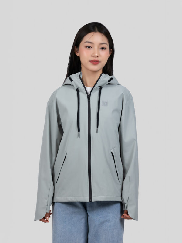COUPLETX｜Jacket Dù Nữ Trượt Nước Signal Logo