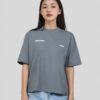COUPLETX｜Tee Nữ Relax Boxy Typo Good Vibes