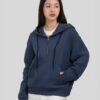 COUPLETX｜Hoodie Nữ Double Face Full-zip Hood