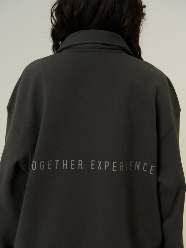 COUPLETX｜Sweater Nữ Neck Zip Cozy