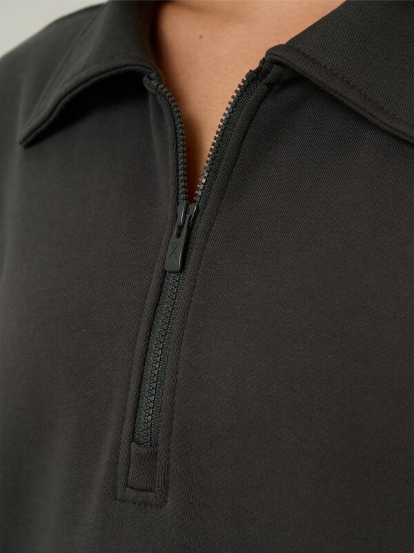 COUPLETX｜Sweater Nữ Neck Zip Cozy