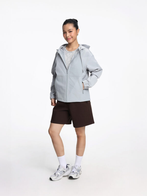 COUPLETX｜Jacket Dù Nữ Relax Cold Yarn