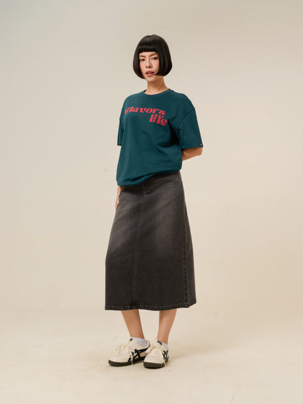 COUPLETX｜Dress Nữ Jean Dài Wash Classic