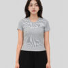 COUPLETX｜Tee Nữ Vải Thun Gân Cherish Slim Fit