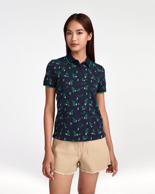 COUPLETX｜Tee Polo Nữ Pattern Summer