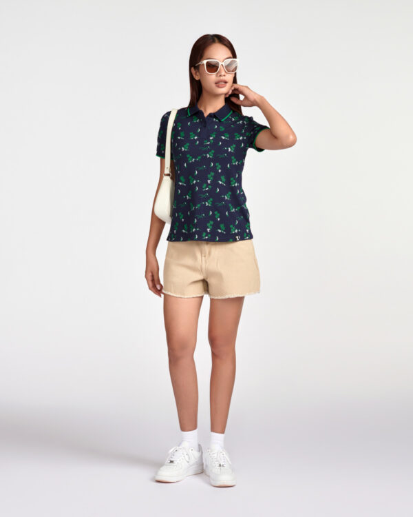 COUPLETX｜Tee Polo Nữ Pattern Summer