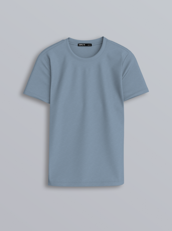 COUPLETX｜Tee Nữ Cổ Tròn Đốm Slim Basic