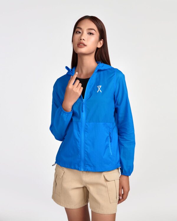 COUPLETX｜Jacket Nữ Dù Mỏng Regular Fit Pocketable Ultralight
