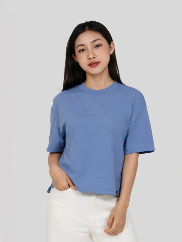 COUPLETX｜Tee Nữ Relax Boxy Big Pocket
