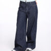 COUPLETX｜Jeans Nữ Stripe Wide-leg Denim