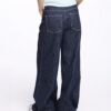 COUPLETX｜Jeans Nữ Stripe Wide-leg Denim