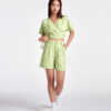 COUPLETX｜Top Kiểu Nữ Tay Liền Eo Thun