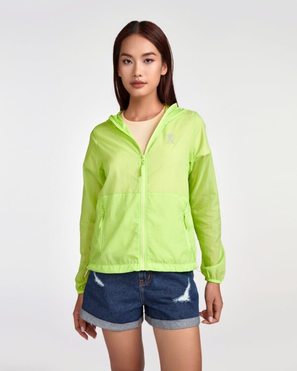 COUPLETX｜Jacket Nữ Dù Mỏng Regular Fit Pocketable Ultralight