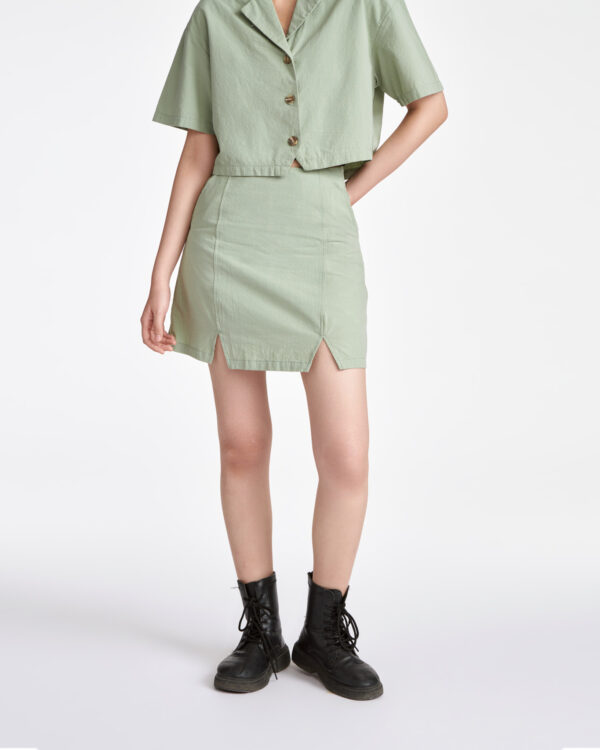 COUPLETX｜Dress Nữ Mini Xẻ Lai