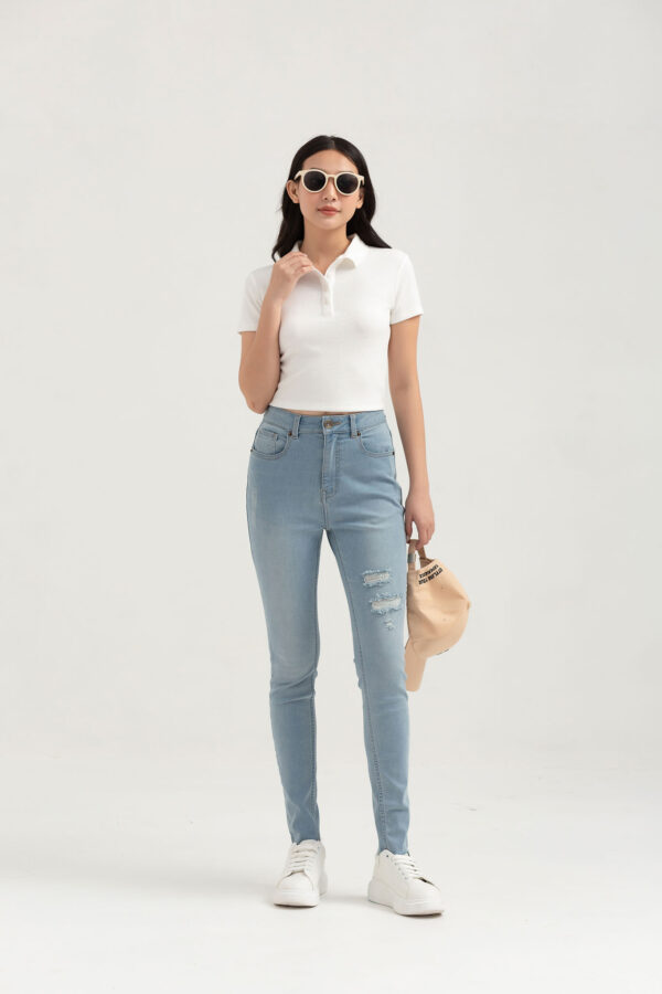 women_xanh-nhat_1_082be70c07294728b2bb0d29f1e3c35f COUPLETX|Jeans Nữ Skinny Wash Rách