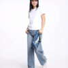 COUPLETX｜Jeans Nữ Signature Denim Culotte
