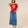 COUPLETX｜Dress Nữ Jean Dài Wash Classic