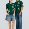 COUPLETX｜Tee Nữ Relax Green EX