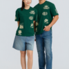 COUPLETX｜Tee Nữ Relax Green EX