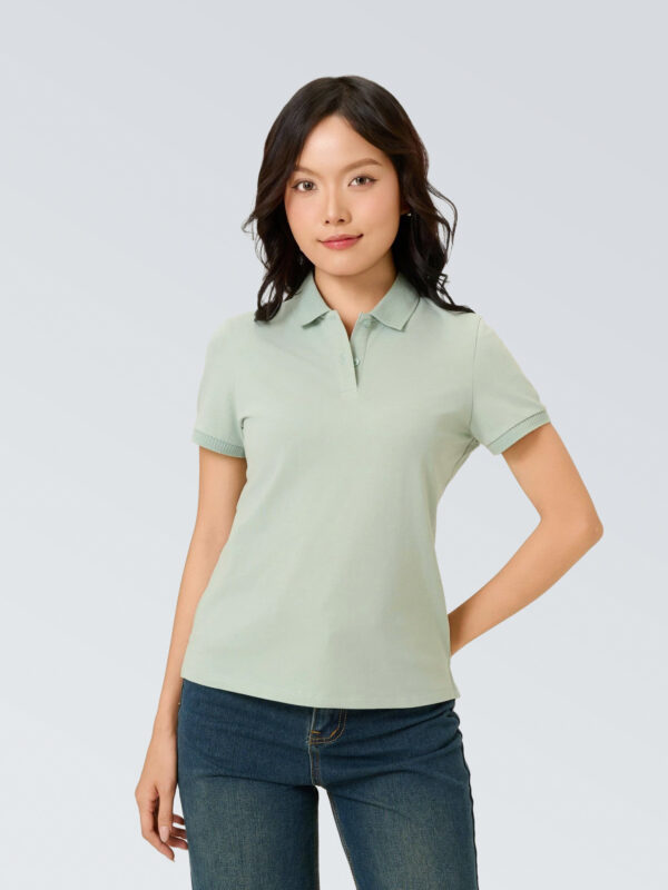 COUPLETX｜Polo Nữ Basic Thêu Logo CTX