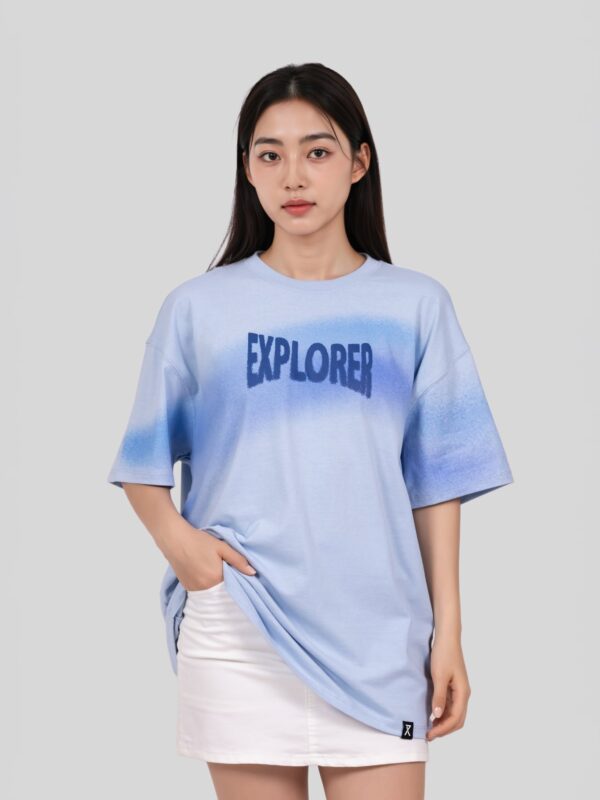 COUPLETX｜Tee Nữ Graphic Ombre Explorer