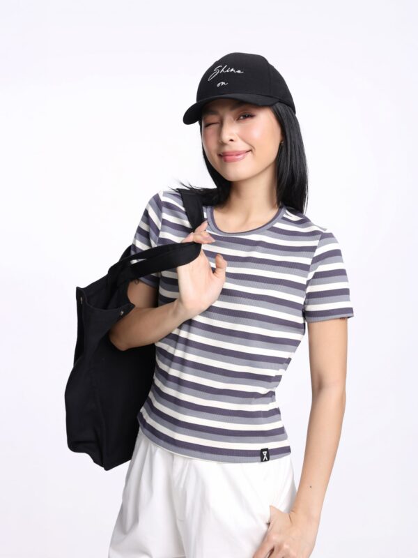 COUPLETX｜Tee Nữ Morden Stripe Relax