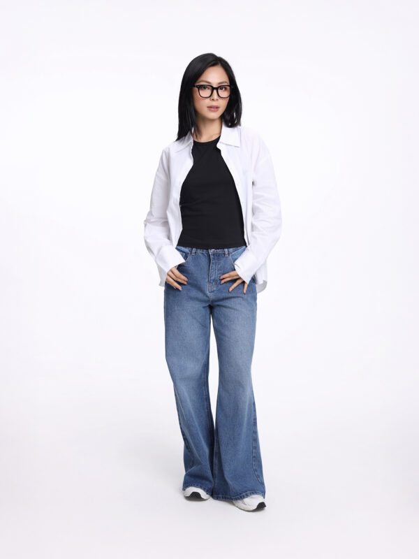 COUPLETX｜Jeans Nữ Relax Flared