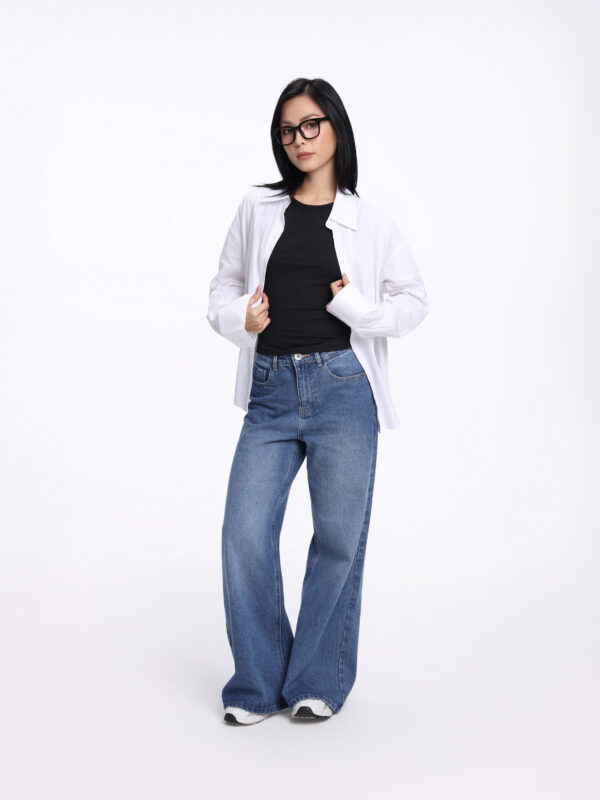 COUPLETX｜Jeans Nữ Relax Flared