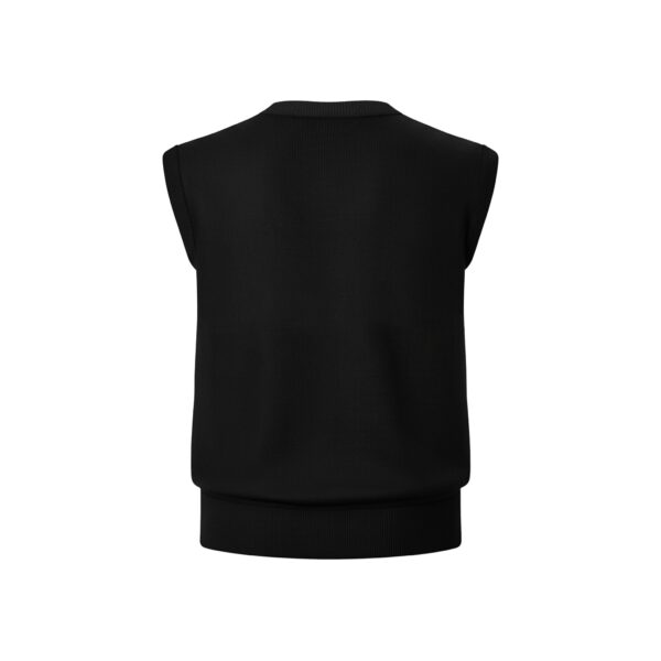 MAVERIK STUDIO｜MAVERIK® V-NECK KNIT VEST ( BLACK )