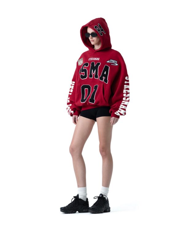 STRESSMAMA Ssma Racing Hoodie 帽T(紅)