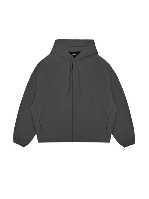 HOWS｜Nylon Windbreaker Jacket / LEAD GREY