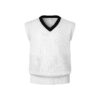MAVERIK STUDIO｜MAVERIK® V-NECK KNIT VEST ( WHITE )